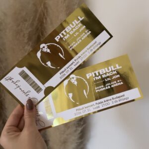Koncert/ Színházjegy
